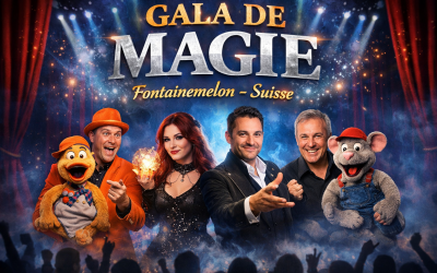 Maxime Minerbe au Gala International de Magie à Fontainemelon (Suisse)